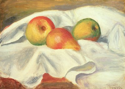 Drei Birnen, ca. 1885 von Pierre Auguste Renoir